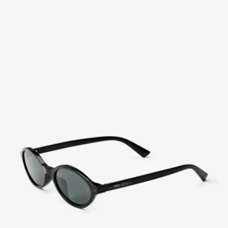 Ochelari de soare Marais din acetat oval negru și gri