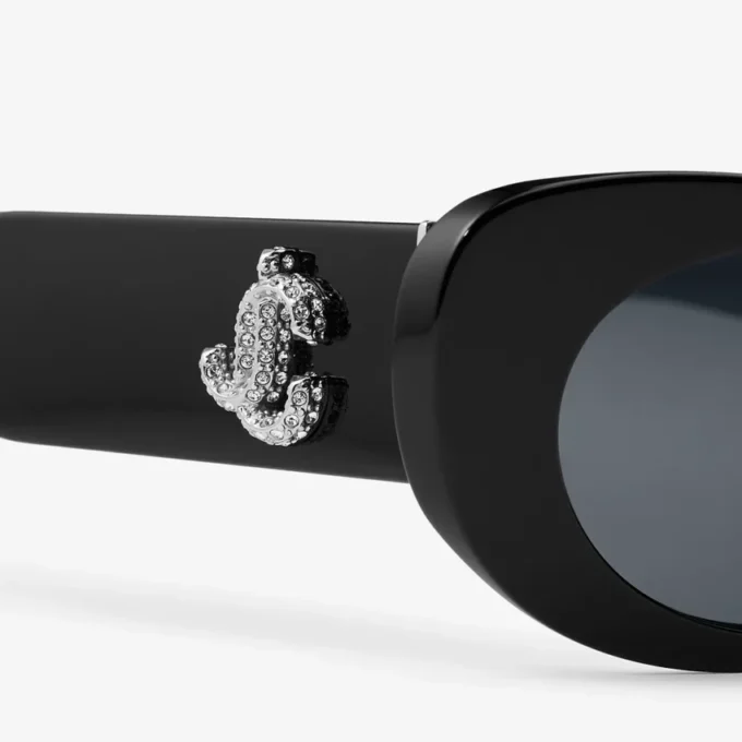 Ochelari de soare ovali Danny Black