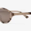Ochelari de soare ovali Marais din acetat Chai Havana și maro închis Ochelari de soare ovali Marais din acetat Chai Havana și maro închis