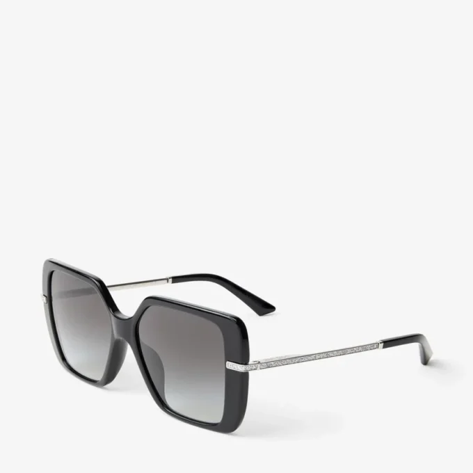 Ochelari de soare pătrați Pati Black