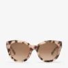 Ochelari de soare rotunzi Kati Pink Havana
