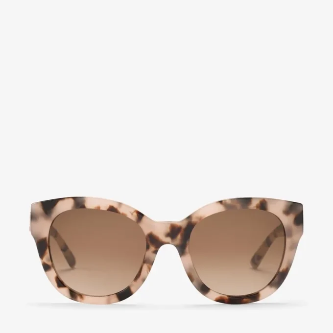 Ochelari de soare rotunzi Kati Pink Havana