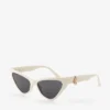 Ochelari de soare Sol White Cat Eye