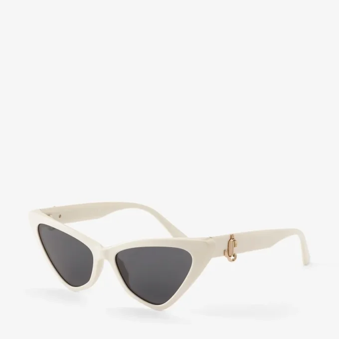 Ochelari de soare Sol White Cat Eye