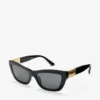 Ochelari de soare Solene Black Havana Cat Eye