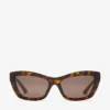 Ochelari de soare Solene Brown Havana Cat Eye Ochelari de soare Solene Brown Havana Cat Eye