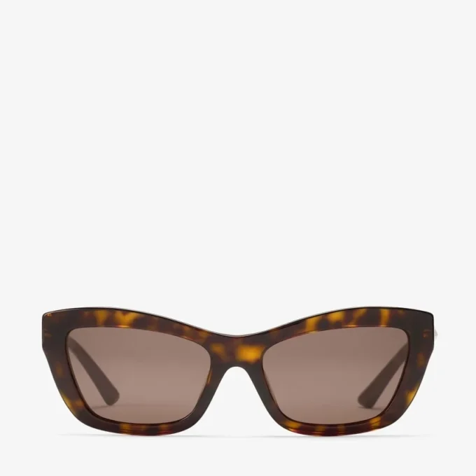 Ochelari de soare Solene Brown Havana Cat Eye Ochelari de soare Solene Brown Havana Cat Eye