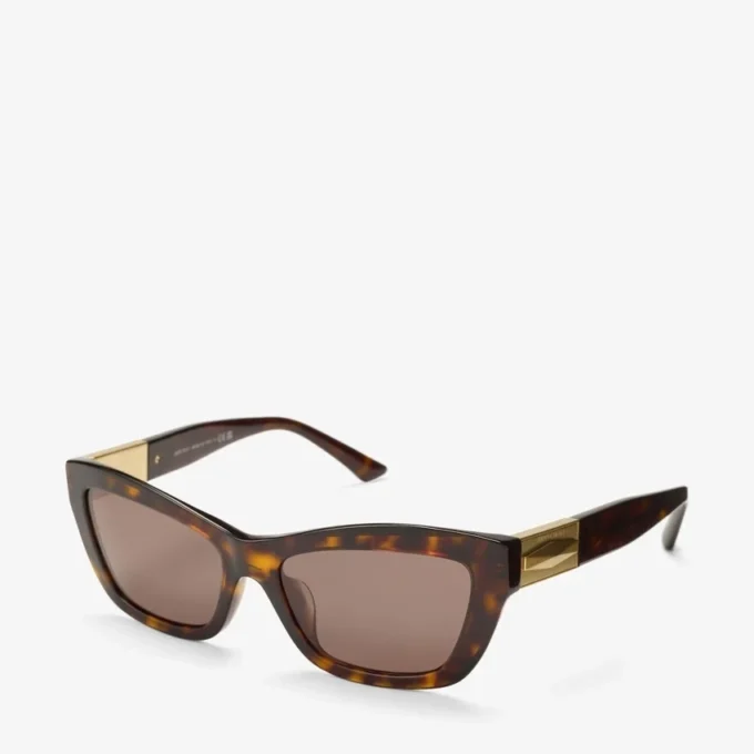 Ochelari de soare Solene Brown Havana Cat Eye Ochelari de soare Solene Brown Havana Cat Eye