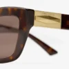 Ochelari de soare Solene Brown Havana Cat Eye Ochelari de soare Solene Brown Havana Cat Eye