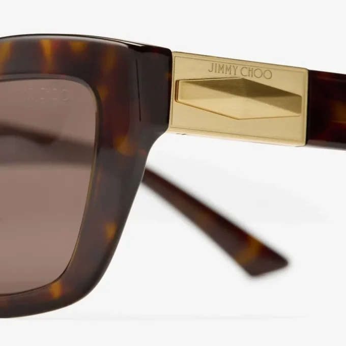 Ochelari de soare Solene Brown Havana Cat Eye Ochelari de soare Solene Brown Havana Cat Eye