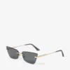 Ochelari de soare Soraya Cat Eye auriu pal Ochelari de soare Soraya Cat Eye auriu pal