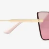 Ochelari de soare Soraya Cat Eye auriu pal