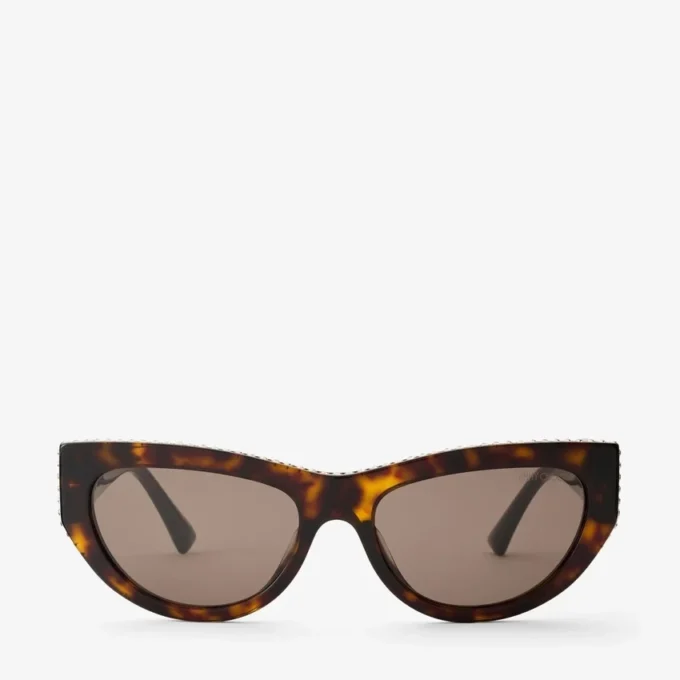 Ochelari de soare Vale Brown Havana Cat Eye