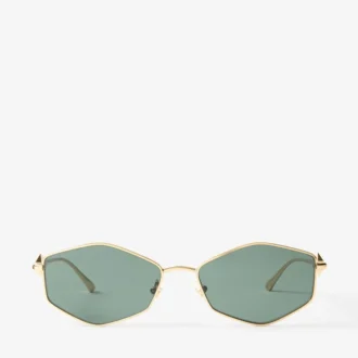 Ochelari de soare Zoey Gold Geometric