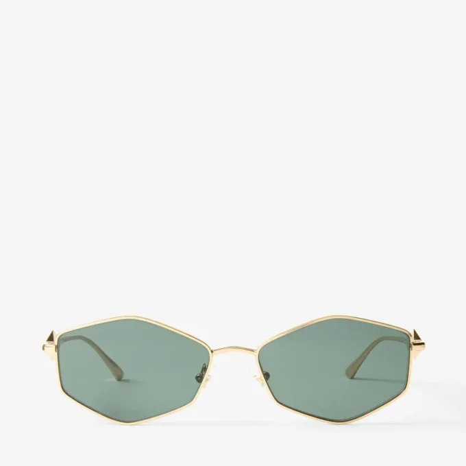 Ochelari de soare Zoey Gold Geometric