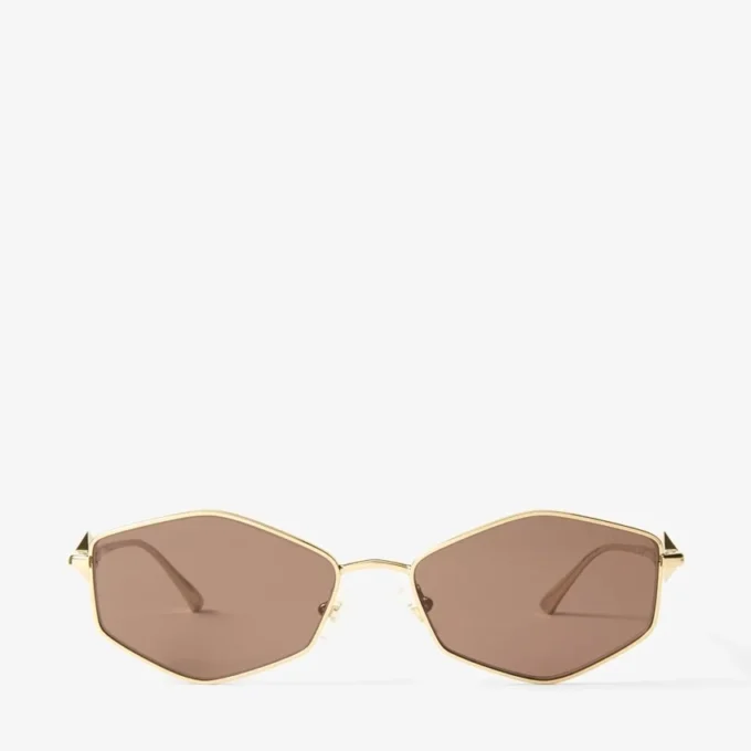 Ochelari de soare Zoey Gold Geometric