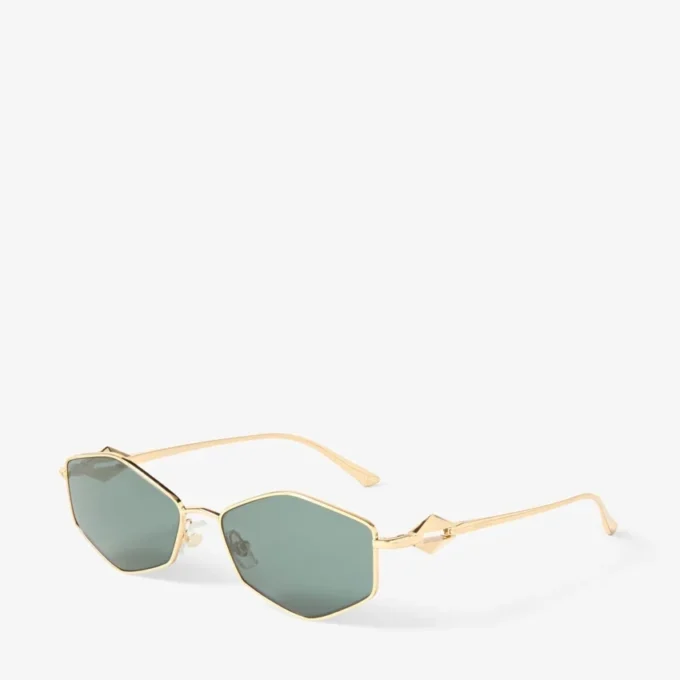 Ochelari de soare Zoey Gold Geometric