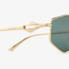 Ochelari de soare Zoey Gold Geometric