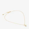 Pandantiv Jc Pearl Cube Pandantiv din metal auriu cu perla și cub de cristal Pandantiv Jc Pearl Cube Pandantiv din metal auriu cu perla și cub de cristal