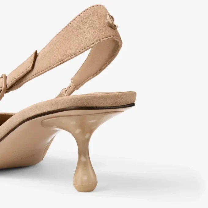Pantofi cu baretă din piele de căprioară Amel 50 Chai Pantofi cu baretă din piele de căprioară Amel 50 Chai