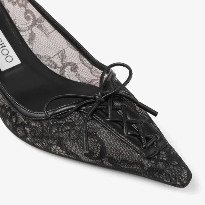 Pantofi cu șireturi Scarlett 50 negri de la jimmy choo Pantofi cu șireturi Scarlett 50 negri de la jimmy choo