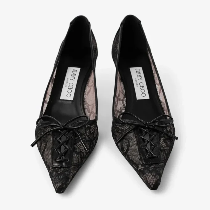 Pantofi cu șireturi Scarlett 50 negri de la jimmy choo Pantofi cu șireturi Scarlett 50 negri de la jimmy choo