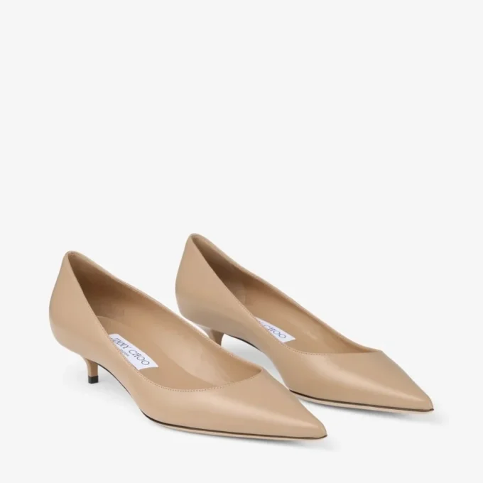 Pantofi cu toc Amelia 35 din piele de vițel Chai Pantofi cu toc Amelia 35 din piele de vițel Chai