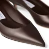 Pantofi cu toc Amelia 35 din piele de vițel ciocolatie Pantofi cu toc Amelia 35 din piele de vițel ciocolatie