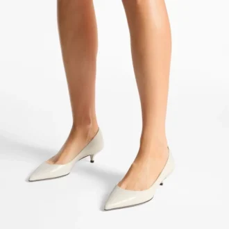 Pantofi cu toc Amelia 35 din piele de vițel, culoare Latte Pantofi cu toc Amelia 35 din piele de vițel, culoare Latte
