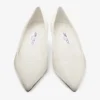 Pantofi cu toc Amelia 35 din piele de vițel, culoare Latte