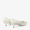 Pantofi cu toc Amelia 35 din piele de vițel, culoare Latte