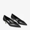 Pantofi cu toc Amelia 35 din piele de vițel neagră Pantofi cu toc Amelia 35 din piele de vițel neagră