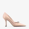 Pantofi cu toc Belinda 90 Pantofi din piele lăcuită Macaron