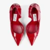 Pantofi cu toc Brigitte 100 din piele lăcuită roșu rubiniu Pantofi cu toc Brigitte 100 din piele lăcuită roșu rubiniu