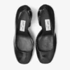 Pantofi cu toc Farren 85 din piele moale Spazzolato neagră