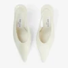 Pantofi cu toc Isa 95 din piele lăcuită, culoare Latte Pantofi cu toc Isa 95 din piele lăcuită, culoare Latte