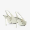 Pantofi cu toc Isa 95 din piele lăcuită, culoare Latte Pantofi cu toc Isa 95 din piele lăcuită, culoare Latte
