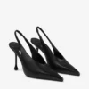 Pantofi cu toc Isa 95 din piele neagră Pantofi cu toc Isa 95 din piele neagră