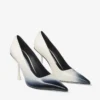 Pantofi cu toc Ixia 95 din piele Spazzolato pulverizată, culoare Latte Pantofi cu toc Ixia 95 din piele Spazzolato pulverizată, culoare Latte