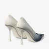 Pantofi cu toc Ixia 95 din piele Spazzolato pulverizată, culoare Latte Pantofi cu toc Ixia 95 din piele Spazzolato pulverizată, culoare Latte