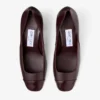 Pantofi cu toc Jenson 65 din piele nappa lăcuită de culoare Merlot intens Pantofi cu toc Jenson 65 din piele nappa lăcuită de culoare Merlot intens