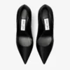 Pantofi cu toc Love 85 din satin negru Pantofi cu toc Love 85 din satin negru
