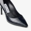 Pantofi cu toc Romy 85 din piele cu imprimeu de crocodil Pantofi cu toc Romy 85 din piele cu imprimeu de crocodil