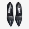 Pantofi cu toc Romy 85 din piele cu imprimeu de crocodil Pantofi cu toc Romy 85 din piele cu imprimeu de crocodil