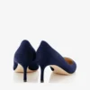 Pantofi cu vârf ascuțit Romy 60 din piele de căprioară bleumarin Pantofi cu vârf ascuțit Romy 60 din piele de căprioară bleumarin