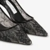 Pantofi cu vârf ascuțit Romy 85 negri din dantelă jimmy choo Pantofi cu vârf ascuțit Romy 85 negri din dantelă jimmy choo