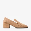 Papuci Eliot 45 F din piele de căprioară de culoare caramel cu ochiuri Papuci Eliot 45 F din piele de căprioară de culoare caramel cu ochiuri