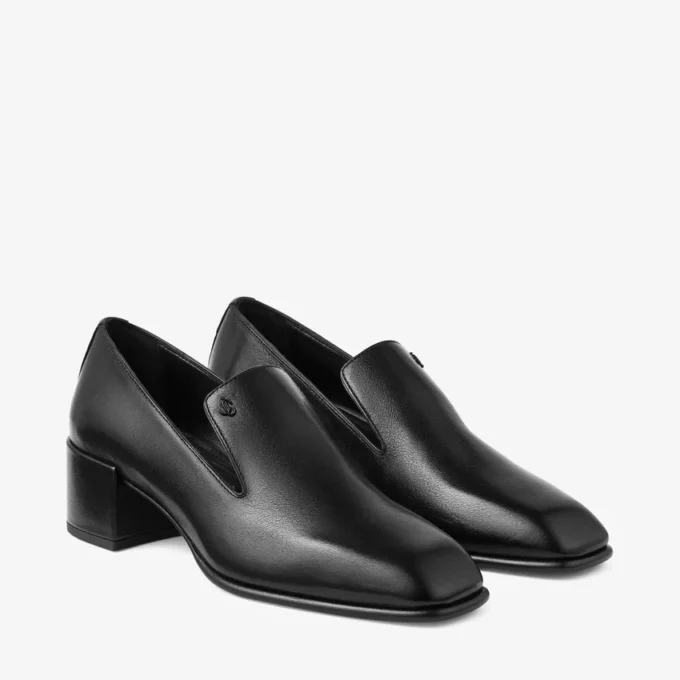 Papuci Eliot 45 Papuci din piele vintage neagră Papuci Eliot 45 Papuci din piele vintage neagră