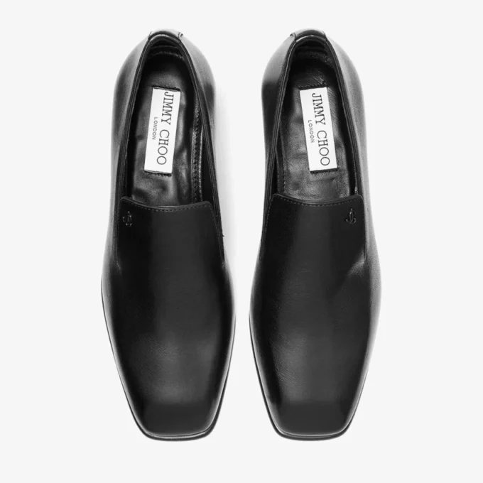 Papuci Eliot 45 Papuci din piele vintage neagră Papuci Eliot 45 Papuci din piele vintage neagră