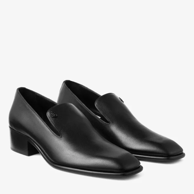 Papuci Eliot 45 pentru bărbați, din piele vintage neagră Papuci Eliot 45 pentru bărbați, din piele vintage neagră
